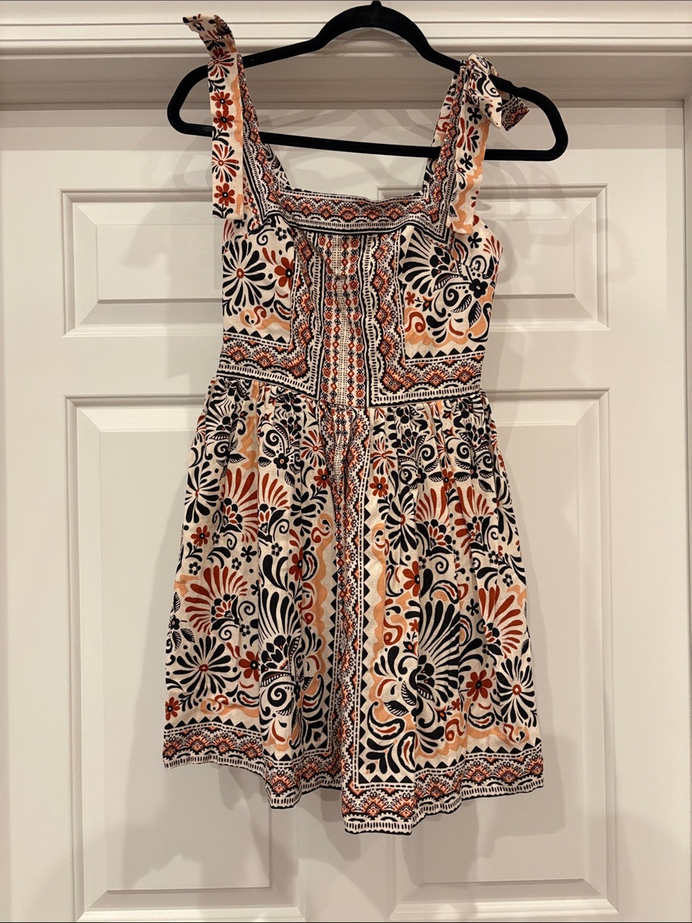 Avec Les Filles ‘Casablanca Tile’ Mini Dress Sz. 2 NWT